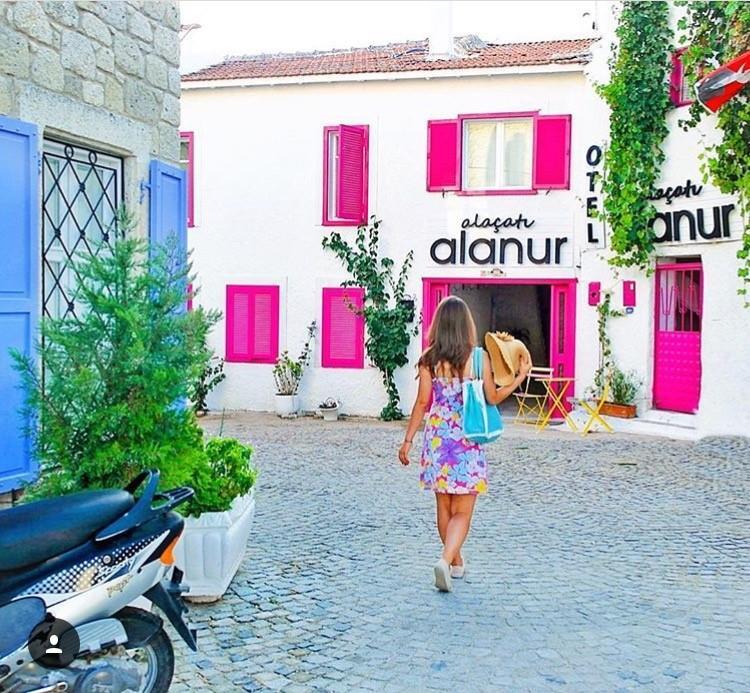 Alacati Alanur Otel ภายนอก รูปภาพ